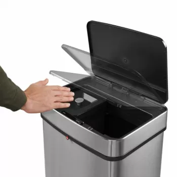 HAILO Öko Vario XL sustav za odvajanje otpada, 2x25L, nehrđajući čelik