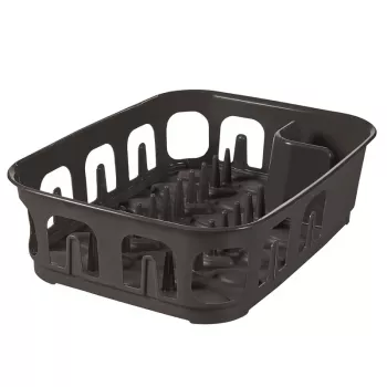 CURVER Essentials stalak za sušenje posuđa 39x29x10,1 cm tamno sivi