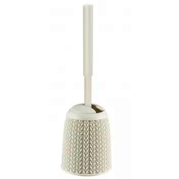 CURVER Knit WC četka s držačem, bijela, Ø14x43 cm