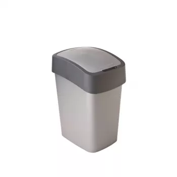 CURVER Flip Bin kanta za smeće 25L srebrna/siva