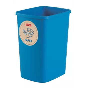 Curver Deco Flip Bin set posuda za recikliranje 3x10L plava zelena žuta
