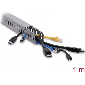 Delock kabelski kanal 30 x 40 mm - duljina 1 m sivi