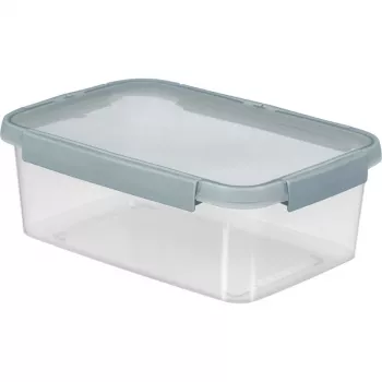 CURVER Smart Eco Fresh pravokutna posuda za hranu 5L prozirna sa zelenim poklopcem