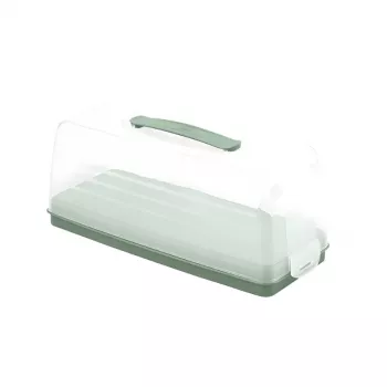 CURVER Smart To Go pravokutna kutija za prijevoz kolača 35,5 x 15 x 14,2 cm zelena