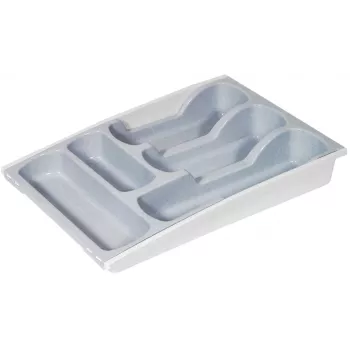 CURVER kutija za pribor za jelo 30 x 42 x 6,4 cm, siva