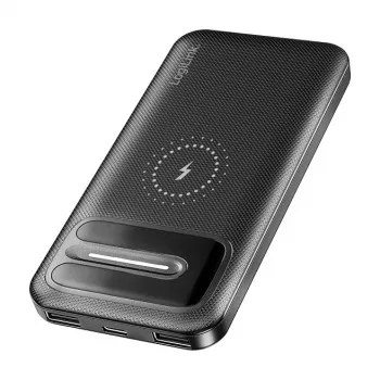 LogiLink PA0343RF bežični powerbank 10000 mAh, crni