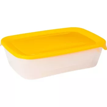 CURVER Fresh & Go set od 3 pravokutne posude za hranu 2L + 1L + 0,5L žuti