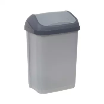 KEEEPER Swantje 10L kanta za smeće s okretnim poklopcem, svijetlosiva, 25,5x19x38cm