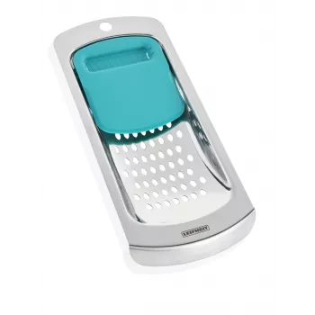LEIFHEIT Profi Series Small Dumpling Maker Spätzle Grater, Stainless Steel, White/Green