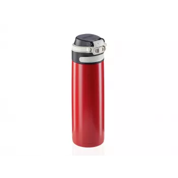 LEIFHEIT Thermo Mug Flip 600ml crvena