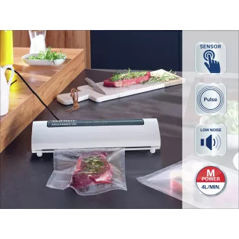 LEIFHEIT Vacu Power 100 Vacuum Sealer White/Silver