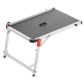HAILO TP2 Pro platforma za stepenice – podesiva aluminijska radna platforma za stepenice, 150 kg, EN 131