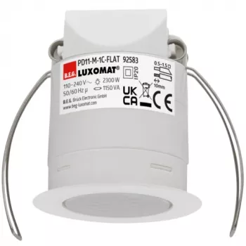 BEG BRCK LUXOMAT PD11-M-92583 super plitki stropni senzor prisutnosti za šuplje stropove, PIR, 360°, 2300W, bijelo