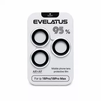 Evelatus Armor Series zaštita objektiva kamere za Apple iPhone 18 Pro / 18 Pro Max – srebrno
