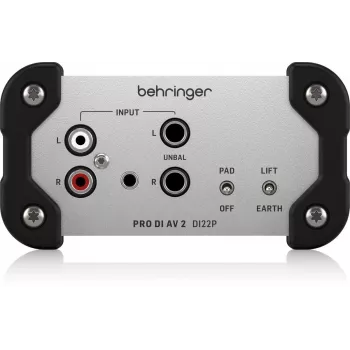 Behringer DI22P pasivni stereo DI box
