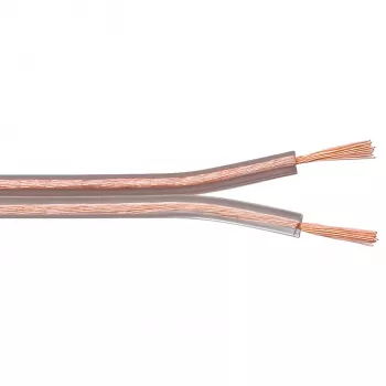 Goobay LSK 2x4.0 Transparent Speaker Cable 50m