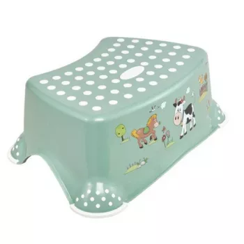 KEEEPER Tomek Funny Farm stolčić 40,5x28,5x14 cm zeleni