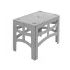 keeeper sklopivi vanjski stol Timo L, Nordic Grey, 70 x 45 x 55 cm, nosivost 80 kg