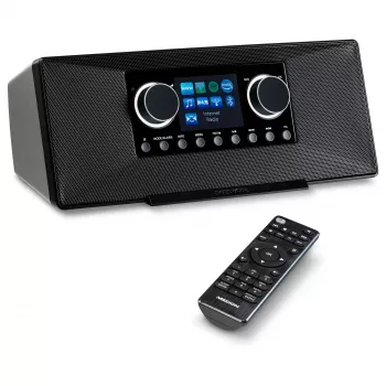 MEDION MD 89289 stereo internetski radio DAB+ FM Bluetooth Wi-Fi Spotify Connect crni