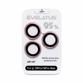 Evelatus Apple iPhone 18 Pro / 18 Pro Max zaštitno staklo objektiva kamere Armor Burgund