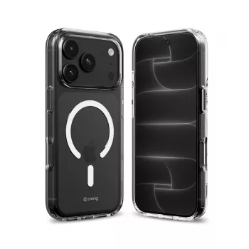 Crong Clear MAG Cover - MagSafe futrola za iPhone 18 Pro / 17 Pro (transparentna)
