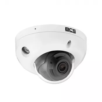 BCS 8MP vanjska dome IP kamera s AI analizom, 2,8mm fiksna žarišna duljina, 30m IR, IP67, IK10, PoE BCS-P-DMIP28FSR3L3-Ai2