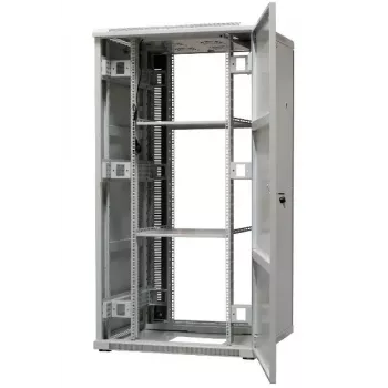 EmiterNet Top Free-standing Frame Cabinet 32U 800x800x1540mm Sheet Metal/Glass Front Door EM/SH05D-8832