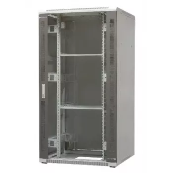 EmiterNet Top Free-standing Frame Cabinet 32U 800x800x1540mm Sheet Metal/Glass Front Door EM/SH05D-8832