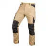 NEO TOOLS 81-350-3-M Mix&Match radne hlače, canvas s Cordura ojačanjima, bež-crne, veličina M