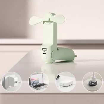 Jisulife ručni ventilator 8, zelena