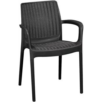 KETER vrtna stolica Bali Mono, siva