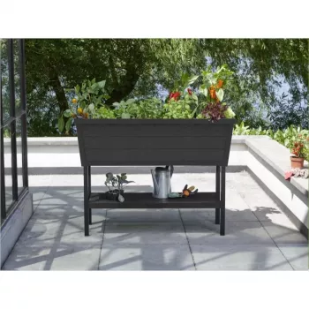KETER Alfresco povišena gredica za vrt, 110L, siva