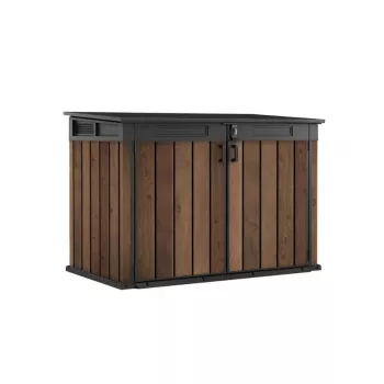 KETER vrtna kućica Deco Horizontal u tonu oraha