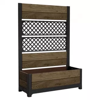 KETER Deco Tulip 110L, 2-Rhombus, orah, mrežasta tegla za cvijeće