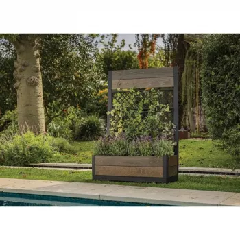 KETER Deco Tulip 110L, 2-Rhombus, orah, mrežasta tegla za cvijeće