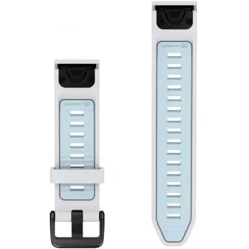 Garmin QuickFit 20 mm silikonski remen, ledenoplava/bijela (010-14506-00)