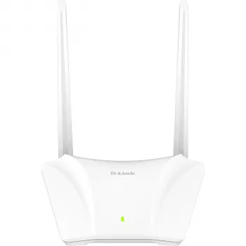 D-Link S03/E N300 Wi-Fi usmjerivač, 2,4 GHz, 300 Mbps, 4x LAN, crni