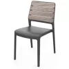 KETER vrtna stolica Deco Porto ton jasena/siva