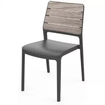 KETER vrtna stolica Deco Porto ton jasena/siva