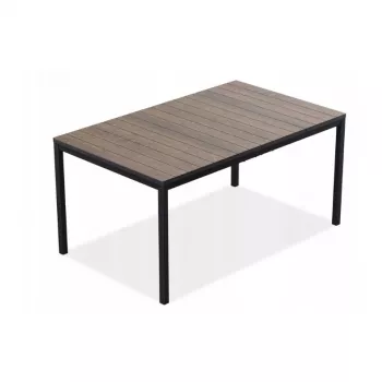 KETER vrtni stol Deco Porto Nova 160, orah/crni