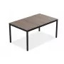 KETER vrtni stol Deco Porto Nova 160, orah/crni