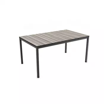 KETER vrtni stol Deco Porto Nova 160, sivi/crni