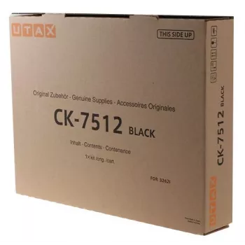 UTAX CK-7512 originalni crni toner komplet (1T02V70TA0), 20000 stranica