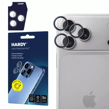 3MK PROTECTION HARDY Lens Protection Pro za Apple iPhone 18 Pro / 18 Pro Max, crna