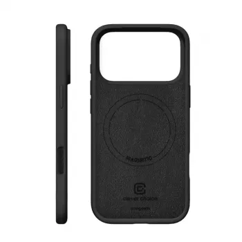 Crong Color Cover Magnetic – MagSafe futrola iPhone 18 Pro / 17 Pro (crna)