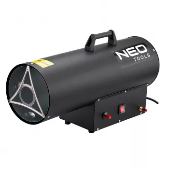 NEO TOOLS 90-085-01 plinska grijalica 50 kW s termostatom, IPX4, LPG, 1000 m³/h protok zraka, uključuje regulator i crijevo
