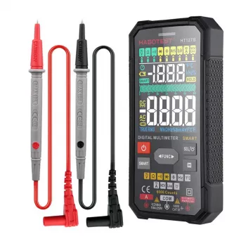 Habotest HT127B digitalni univerzalni multimetar True RMS 6000 counts, automatski raspon s NCV i temperaturom