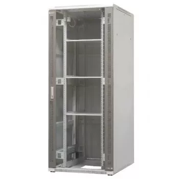 EMITER EM/SH05D-8042 Free-standing Server Rack Cabinet 42U 800x1000x1980mm Black Glass/Steel Door