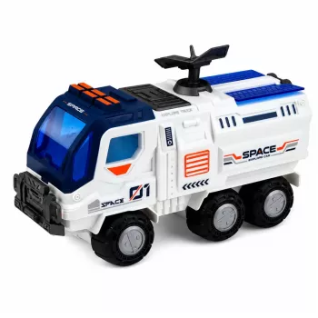 LEAN TOYS veliki svemirski set: postaja, raketa, shuttle, vozilo za istraživanje, astronauti