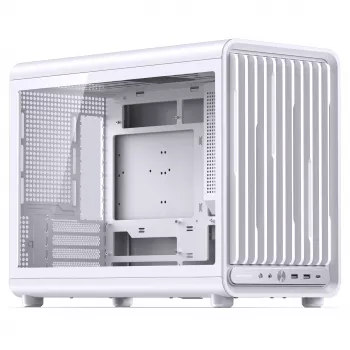 Jonsbo D33 STD bijelo Mini Tower PC kućište, kaljeno staklo, mATX/Mini-ITX, USB-C